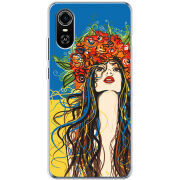Чехол BoxFace ZTE Blade A31 Plus Ukraine Girl