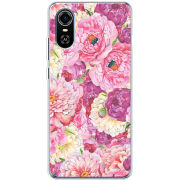 Чехол BoxFace ZTE Blade A31 Plus Pink Peonies