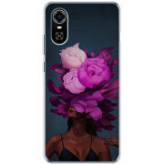 Чехол BoxFace ZTE Blade A31 Plus Exquisite Purple Flowers
