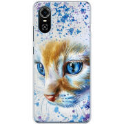 Чехол BoxFace ZTE Blade A31 Plus Голубоглазый Кот