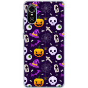 Чехол BoxFace ZTE Blade A31 Plus Halloween Purple Mood