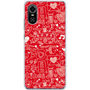 Чехол BoxFace ZTE Blade A31 Plus Happy Valentines