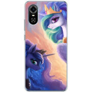 Чехол BoxFace ZTE Blade A31 Plus My Little Pony Rarity  Princess Luna