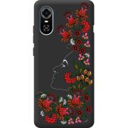 Черный чехол BoxFace ZTE Blade A31 Plus 3D Ukrainian Muse