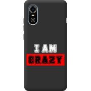 Черный чехол BoxFace ZTE Blade A31 Plus I'm Crazy