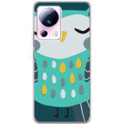 Чехол BoxFace Xiaomi 13 Lite Green Owl