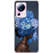 Чехол BoxFace Xiaomi 13 Lite Exquisite Blue Flowers