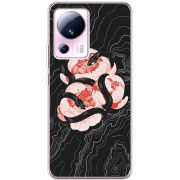 Чехол BoxFace Xiaomi 13 Lite Snake Rose