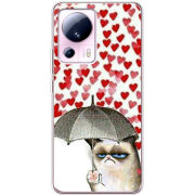Чехол BoxFace Xiaomi 13 Lite Raining Hearts