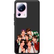 Черный чехол BoxFace Xiaomi 13 Lite BTS