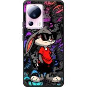 Черный чехол BoxFace Xiaomi 13 Lite Малий вухань
