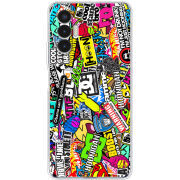 Чехол BoxFace Tecno POVA 3 Multicolored Inscriptions