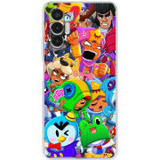Чехол BoxFace Tecno POVA 3 friends brawl stars