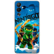 Чехол BoxFace Tecno POVA 4 Lego Ninjago