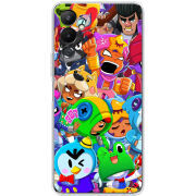 Чехол BoxFace Tecno POVA 4 friends brawl stars
