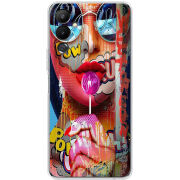 Чехол BoxFace Tecno POVA 4 Colorful Girl