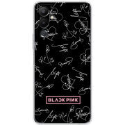 Чехол BoxFace Tecno POVA 4 Blackpink автограф