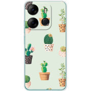 Чехол BoxFace Tecno Spark Go 2023 L-green Cacti