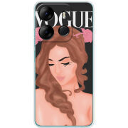 Чехол BoxFace Tecno Spark Go 2023 Fashion Girl