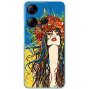 Чехол BoxFace Tecno Spark Go 2023 Ukraine Girl