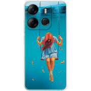 Чехол BoxFace Tecno Spark Go 2023 Girl In The Sea