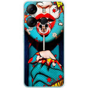 Чехол BoxFace Tecno Spark Go 2023 Girl Pop Art
