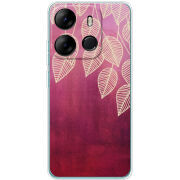 Чехол BoxFace Tecno Spark Go 2023 Gold Leaves