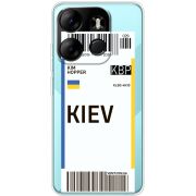 Прозрачный чехол BoxFace Tecno Spark Go 2023 Ticket Kiev