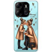 Прозрачный чехол BoxFace Tecno Spark Go 2023 Mommy Is My BFF