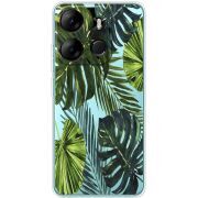 Прозрачный чехол BoxFace Tecno Spark Go 2023 Palm Tree