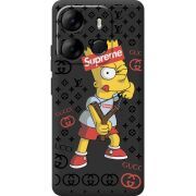 Черный чехол BoxFace Tecno Spark Go 2023 Yellow Fun