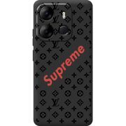 Черный чехол BoxFace Tecno Spark Go 2023 Style S
