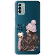 Прозрачный чехол BoxFace Nokia G22 love is in the air