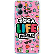 Чехол BoxFace Xiaomi Redmi Note 12 4G Toca Boca Life World