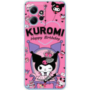 Чехол BoxFace Xiaomi Redmi Note 12 4G День народження Kuromi