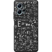 Черный чехол BoxFace Xiaomi Redmi Note 12 4G E=mc2