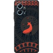 Черный чехол BoxFace Xiaomi Redmi Note 12 4G Ornament