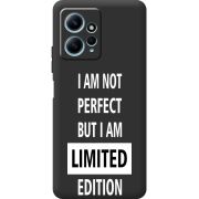 Черный чехол BoxFace Xiaomi Redmi Note 12 4G Limited Edition