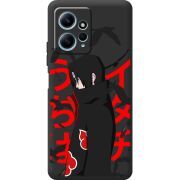 Черный чехол BoxFace Xiaomi Redmi Note 12 4G Учиха Итачи