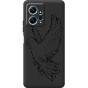 Черный чехол BoxFace Xiaomi Redmi Note 12 4G Dove