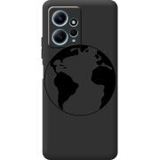 Черный чехол BoxFace Xiaomi Redmi Note 12 4G Earth