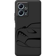 Черный чехол BoxFace Xiaomi Redmi Note 12 4G Sportcar