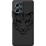 Черный чехол BoxFace Xiaomi Redmi Note 12 4G Tiger