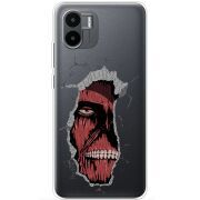 Прозрачный чехол BoxFace Xiaomi Redmi A2 Нападение Титана