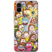 Чехол BoxFace Xiaomi Redmi A2 Rick and Morty