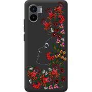 Черный чехол BoxFace Xiaomi Redmi A2 3D Ukrainian Muse