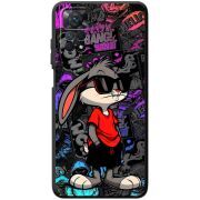 Черный чехол BoxFace Xiaomi Redmi Note 11E Pro Малий вухань