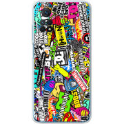 Чехол BoxFace Xiaomi Redmi Note 12 Pro 4G Multicolored Inscriptions