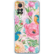 Чехол BoxFace Xiaomi Redmi Note 12 Pro 4G Birds in Flowers