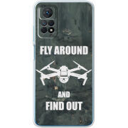 Чехол BoxFace Xiaomi Redmi Note 12 Pro 4G Дрон Fly Around